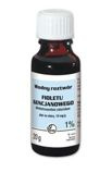 GENCJANA Fiolet roztwó wodny 1% 20ml