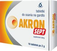 AKRON SEPT x 16 tabletek AKRON SEPT x 16 tabletek