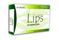 LIPS na zajady i afty x 30 tabletek LIPS na zajady i afty x 30 tabletek