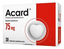 ACARD 75mg x 30 tabletek ACARD 75mg x 30 tabletek