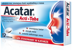 ACATAR ActiTabs x 12 tabletek