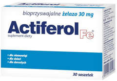 ACTIFEROL Fe 30mg x 30 saszetek ACTIFEROL Fe 30mg x 30 saszetek