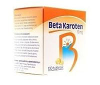 BETA KAROTEN 10mg x 100 tabletek