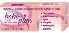 TEST Bobo Plan owulacyjny 5 szt + BoboTest Gratis