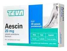 AESCIN 0,2 x 30 tabletek AESCIN 0,2 x 30 tabletek