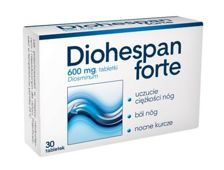 DIOHESPAN Forte 0,6g x 30 tabl. DIOHESPAN Forte 0,6g x 30 tabl.