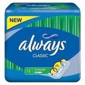 ALWAYS CLASSIC NORMAL Podpaski x 12 szt.