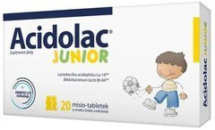 ACIDOLAC Junior x 20 szt. Misio-Tabletki