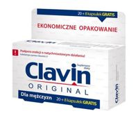 CLAVIN x 20 kapsułek + 8 kapsułek GRATIS CLAVIN x 20 kapsułek + 8 kapsułek GRATIS