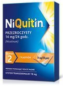 NIQUITIN 2 - plastry 14mg/24h NIQUITIN 2 - plastry 14mg/24h