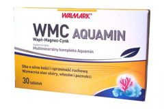 WMC AQUAMIN Wapń Magnez Cynk x 30 tabletek WMC AQUAMIN Wapń Magnez Cynk x 30 tabletek