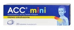 ACC Mini 100mg x 20 tabletek musujących