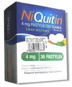 NIQUITIN 4mg x 36 past. miętowe NIQUITIN 4mg x 36 past. miętowe