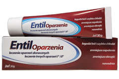 ENTIL żel na oparzenia 30g ENTIL żel na oparzenia 30g