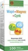 WAPŃ MAGNEZ CYNK x 100 tabletek WAPŃ MAGNEZ CYNK x 100 tabletek