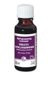 GENCJANA Fiolet roztwór spirytusowy 2% 20ml