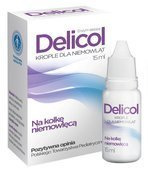 DELICOL krople na kolkę dla niemowląt 15ml