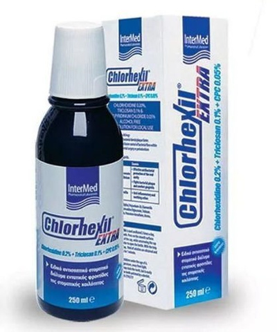 CHLORHEXIL EXTRA Płyn do płukania jamy ustnej 250ml