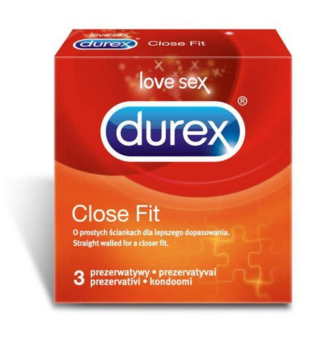 PREZERWATYWA DUREX Close Fit x 3 szt.