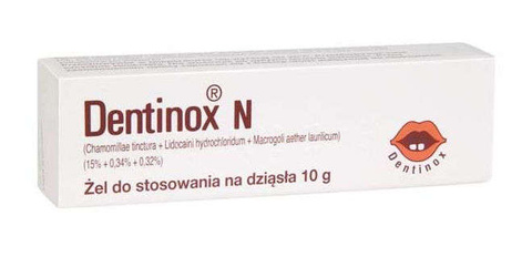 DENTINOX - Gel N 10g
